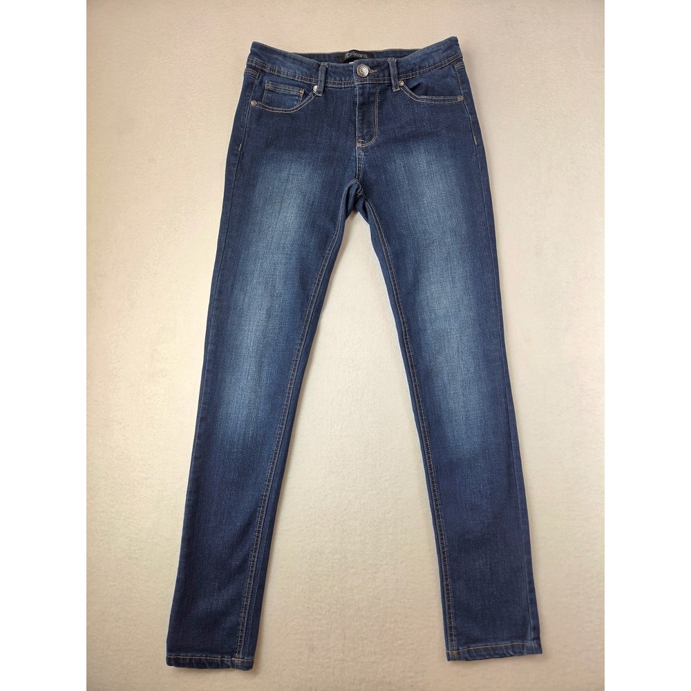 April Jeans Womens Size 9 Dark Wash Skinny Denim Pants A01011